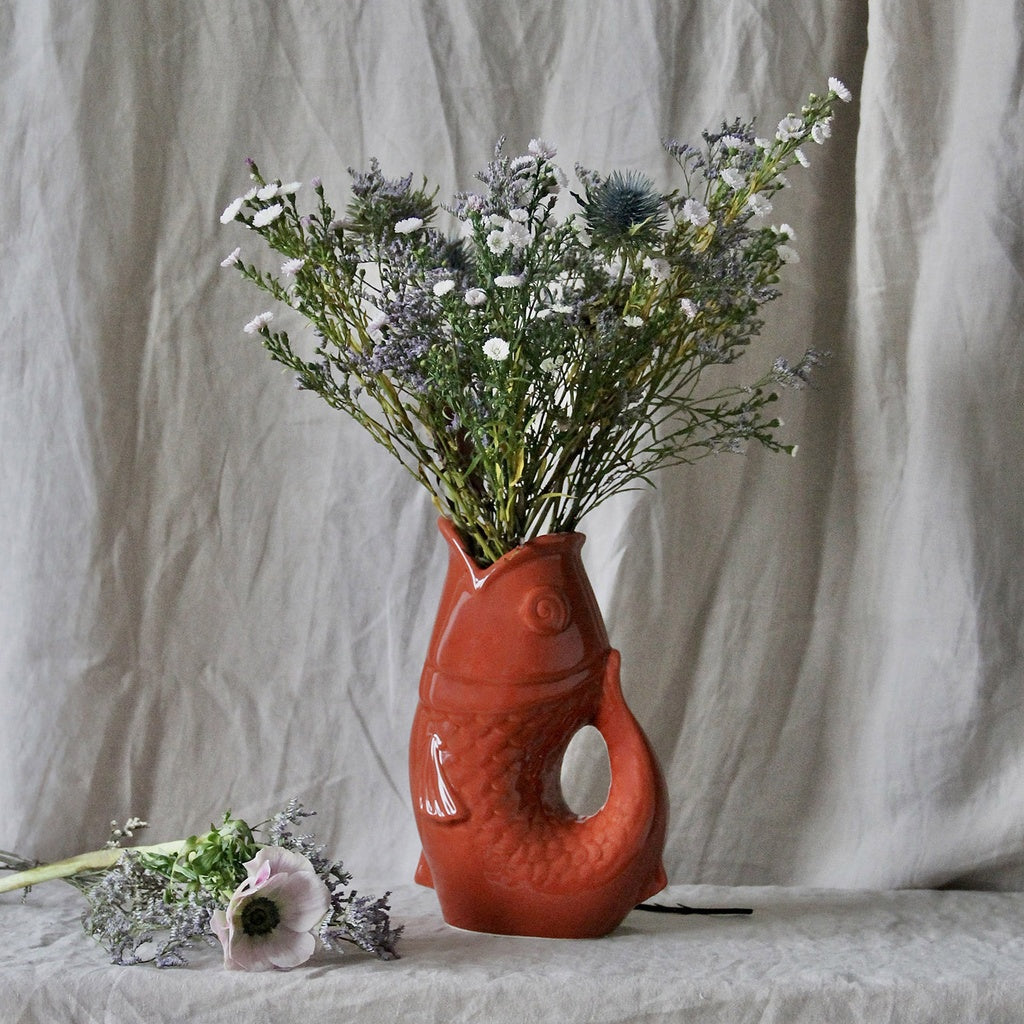 Carafe poisson Terracotta