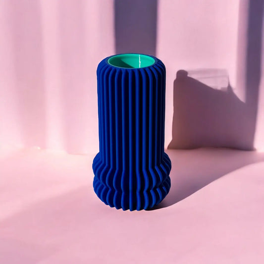 Vase Bleu 3D