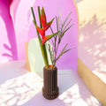 Vase chocolat 3D design – vase décoratif moderne en PLA écoresponsable - Décoration intérieure | DECOLUCCE