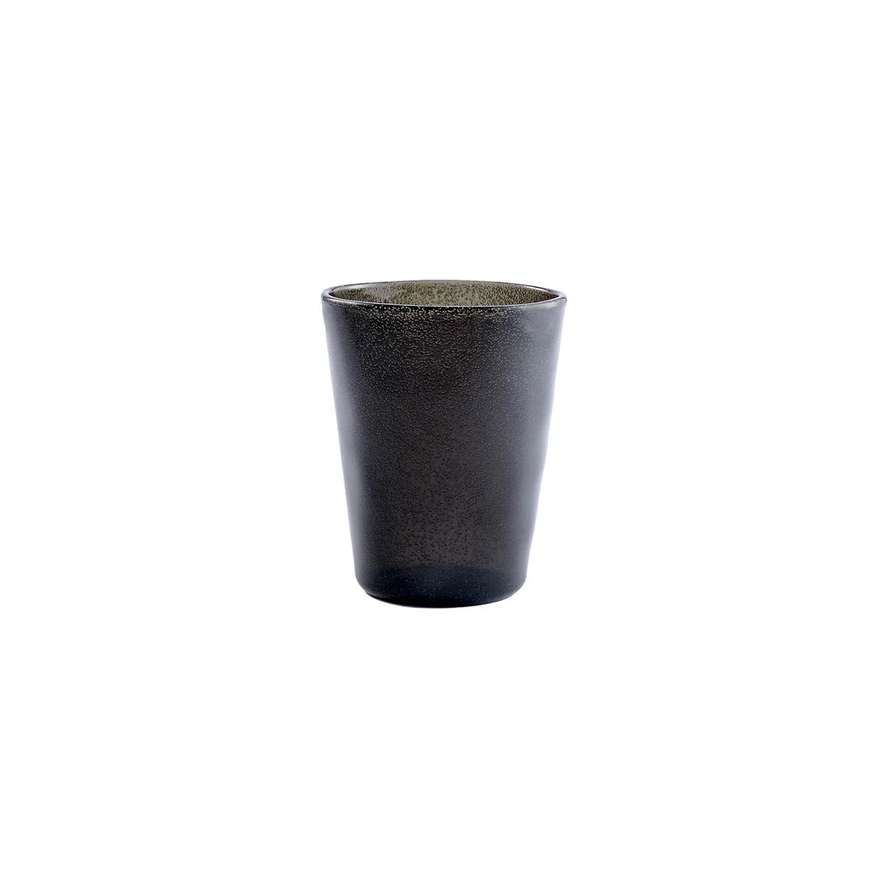 Verre en synthétique noir lot de 6