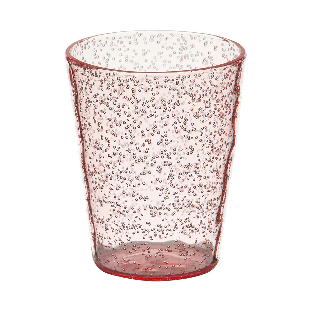Verre en synthétique Pêche lot de 6