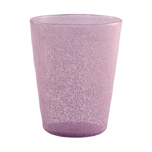 Verre en synthétique Rose lot de 6