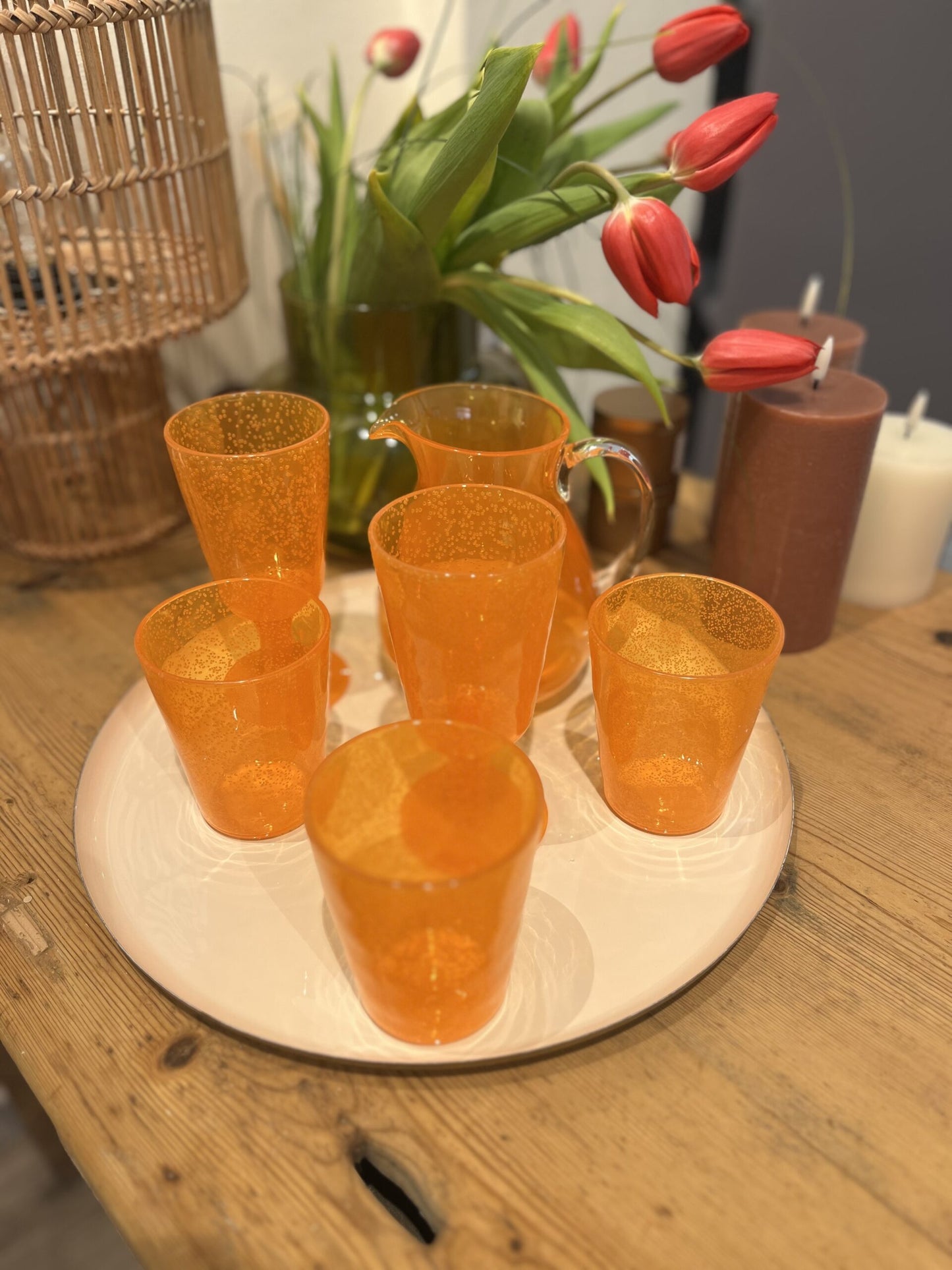 Carafe en synthétique Orange